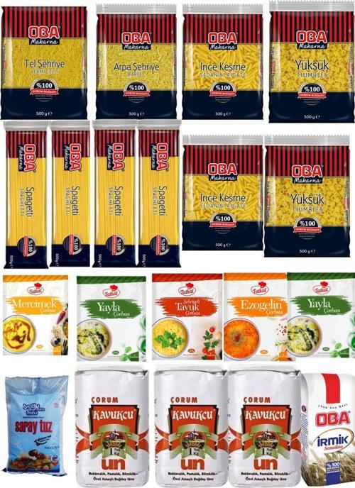 Ramazan paketi kumanya yardım gıda erzak kolisi ekonomik paket 20 parça