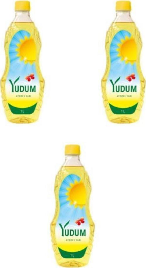 Ayçiçek Yağı Pet Şişe 1 Litre X 3 Adet