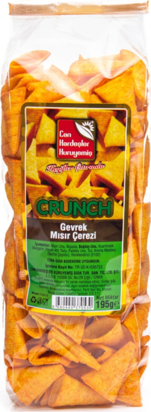 Crunch Gevrek Mısır Çerezi 195 G