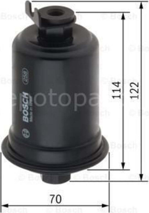TOYOTA Starlet 1.3i 16V 01.1996 - 07.1999 BENZİN FİLTRESİ