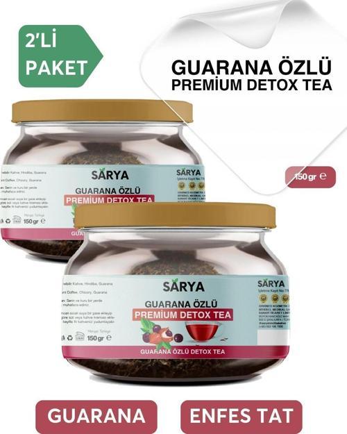 2 Adet Guarana Özlü Premium Detox Tea 2 X 150 Gr