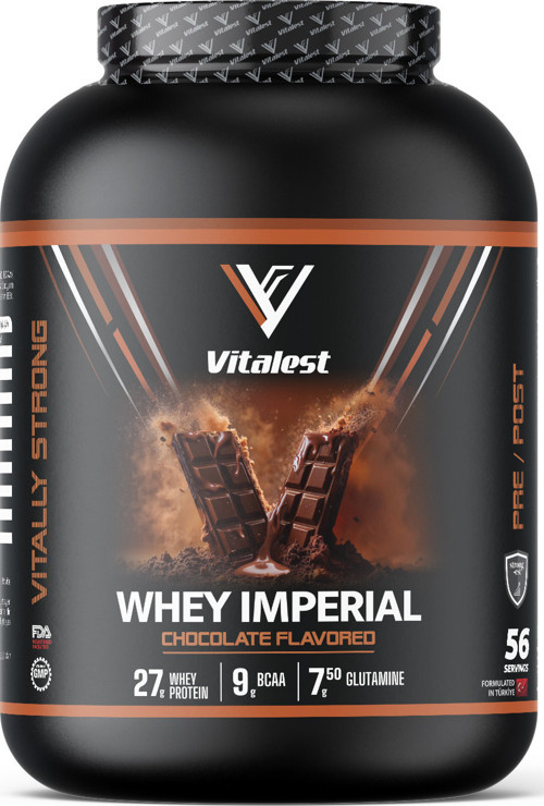 Whey Protein Çikolata 2128g | 27g Whey Protein, 9g BCAA, 7.5g Glutamin
