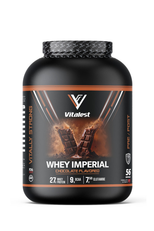 Whey Protein Çikolata 2128g | 27g Whey Protein, 9g BCAA, 7.5g Glutamin