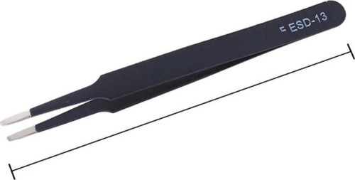 St-13 Antistatik Tweezers Cımbız Düz 125 Mm