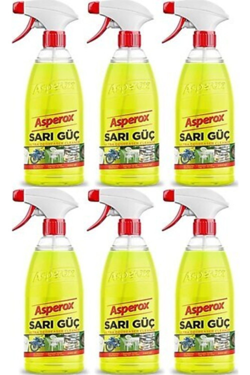 Sarı Güç Çok Amaçlı Ultra Temizleyici 6 X 1 L