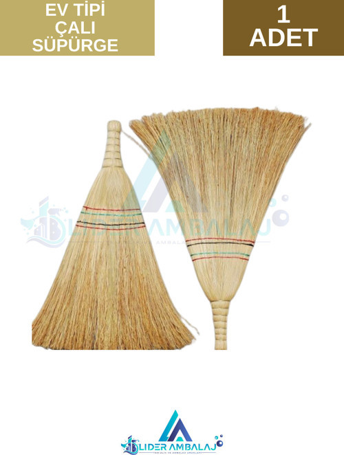 Ev Tipi Çalı Süpürgesi Sarı Süpürge 65x45 1.kalite