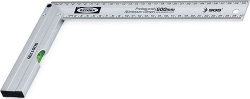 ALÜMİNYUM GÖNYE PROFESYONEL 600MM SU TERAZİLİ SGS1705