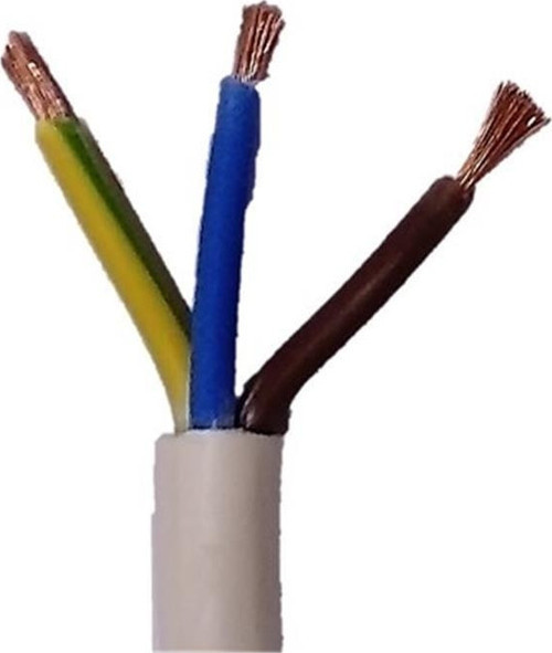 Bakır Kablo Seyyar Kablosu 10 Metre Ttr Kablo 3x1.5 Mm (bakır)