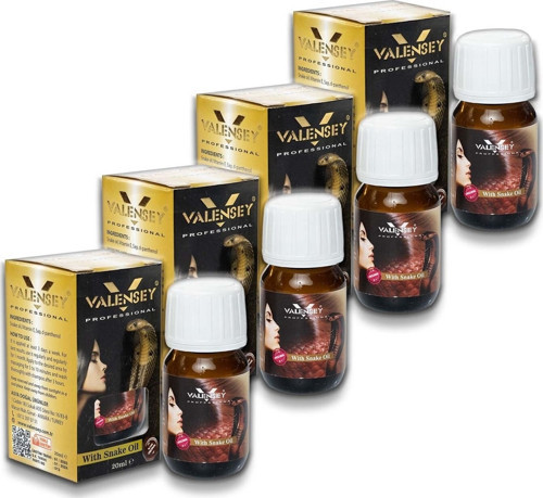 E Vitaminli Yılan Yağı Saç Bakım Yağı 20 ml X 4 Adet