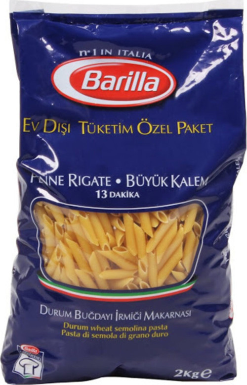 Penne Rigate Büyük Kalem 2 Kg