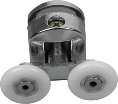 Duşakabin Tekerleği Metal Gövdeli Üst Krom Teker Çapı 24 Mm