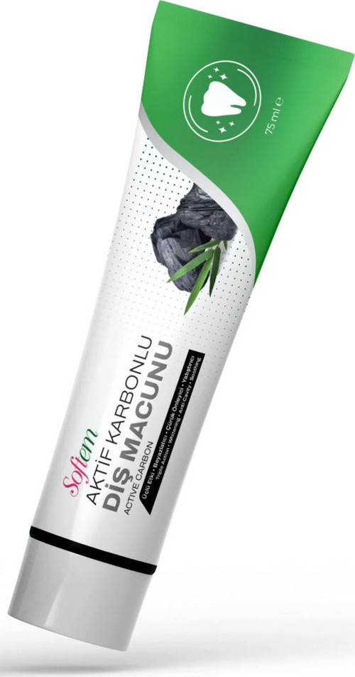 AKTİF KARBONLU DİŞ MACUNU - 75ML