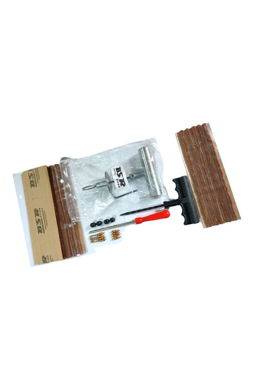 Dubleks Lastik Tamir Seti: 15 Ad 20cm fitil, MetalFitilAtma,PlastikKanalAçıcı,İğne sökücü,İğne,kapak