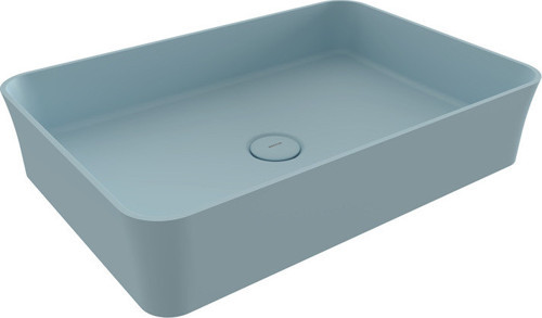 Sottile Slim Line Tezgah Üstü Lavabo 55 cm Buz Mavisi - 1476-029-0125