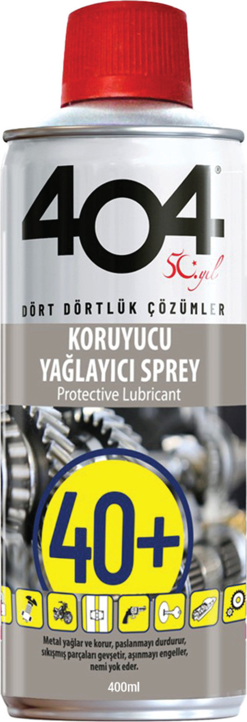 404 40+ Yağlayıcı ve Koruyucu Bakım Spreyi 400 ML