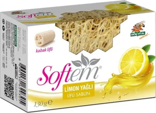Limon Yağlı Lifli Sabun 130 g