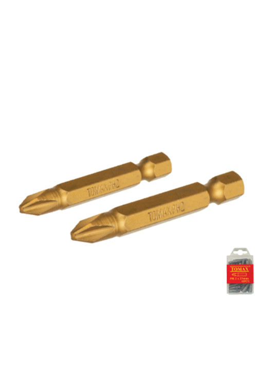 Bits Uç Slot 50 mm Düz Titanium (30 Adet)