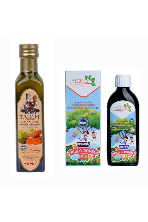 Organik Double Mix Zencefil Zerdeçal Mix Seti
