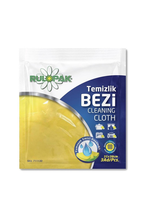 3'lü Temizlik Bezi
