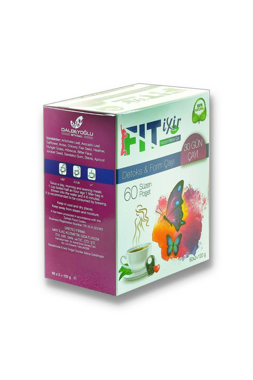 Fit Ixir Doğal Bitkisel Form Çayı 5 Li Etki Özel Formül 50 Poşet