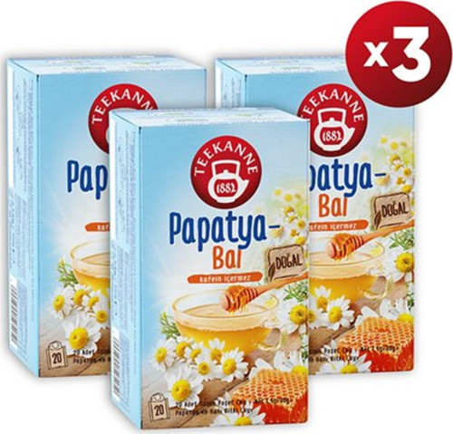 Papatya ve Ballı Bitki Çayı 40g x 3 Paket
