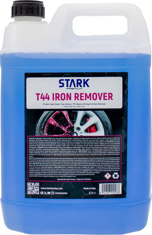 Stark T44 Iron Remover Ph Nötr Güçlü Demir Tozu Sökücü 5 Lt