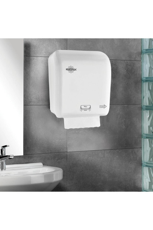 Autocut Kağıt Havlu Dispenseri 21 Cm Beyaz