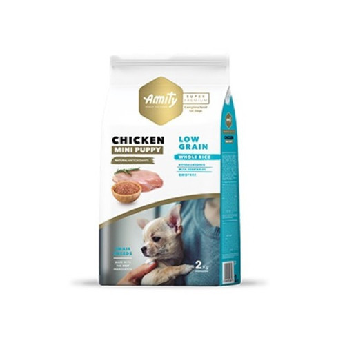 Super Premium Az Tahıllı Tavuklu Küçük Irk Yavru Köpek Maması 2 Kg