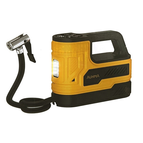 Auhma A7788 Dijital Ekranlı Taşınabilir Çakmaklık Girişli Araç Lastik Hava Kompresörü - 150 PSI - 12V