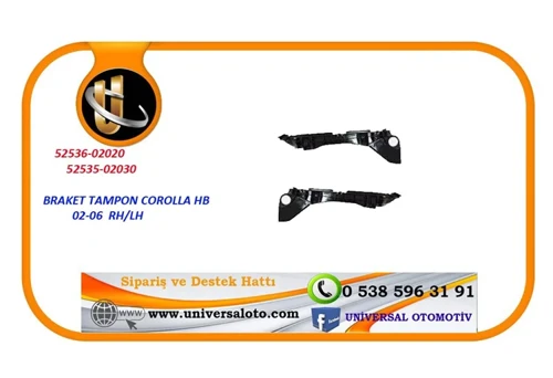 TAMPON BRAKETİ COROLLA HB 2002-2006 ÖN SAĞ
