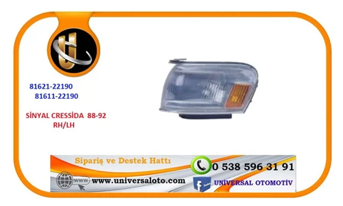 SİNYAL CRESSİDA 1988-1992 SOL