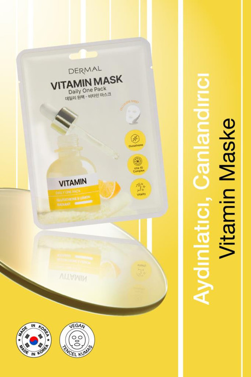 Kuru ve Yorgun ciltler için Nemlendrici ve Canlandırıcı Kore Maskesi 23 gr