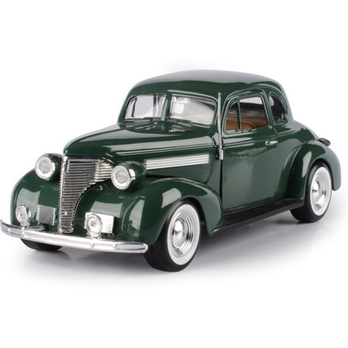 1939 Chevrolet Coupe Bordo 1:24 Model Araba Yeşil