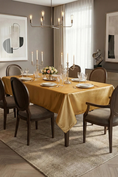 Kristal Gold Masa Örtüsü 140 x 200 Cm 1510