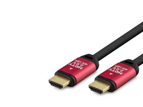 ieg™ Hdmi 2.0 Kablo 4K Uhd Od 8.0 Mm 15 M - Siyah Kırmızı HDX2039
