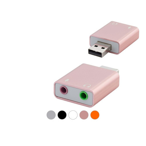 ieg™ USB Harici Ses Kartı 7.1 - Gümüş HDX5272