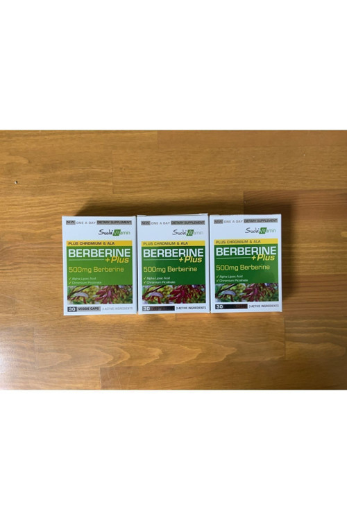 Berberine Plus 30 kapsül 3 adet