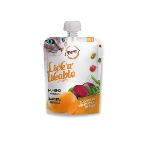 Yumurta Sarısı ve Sebzeli Krema Kedi Ödül Maması 100gr