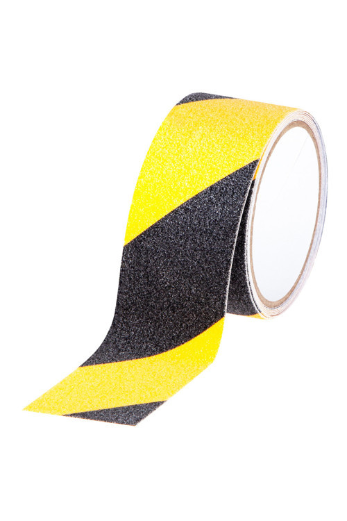 Kaydırmaz Bant 50 mm x 5 mt Siyah Sarı