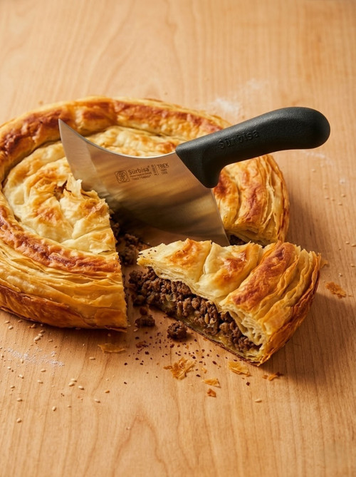 Börek Pide Pizza Kesici Bıçağı Paslanmaz Çelik Profesyonel Sürmene Börek Dilimleme Bıçak Sürbisa 61709