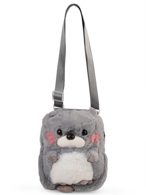 Peluş Omuz Çantası 20 Cm Groundhog - Standart