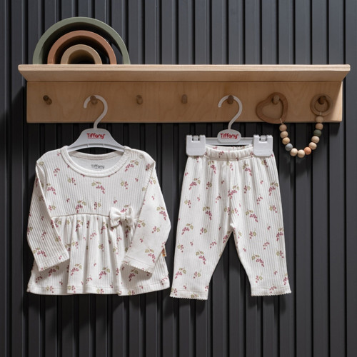 Tiffany Baby Purple Grape Theme Pijama Takımı 47094