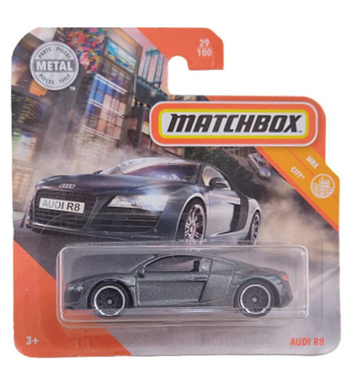 Audi R8 – Siyah (1/64) GKM25