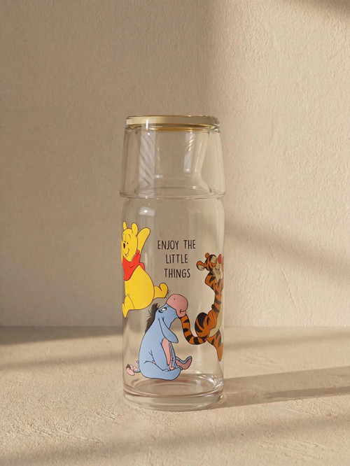 LCW HOME Karışık Winnie The Pooh Baskılı Cam Sürahi 700 Ml