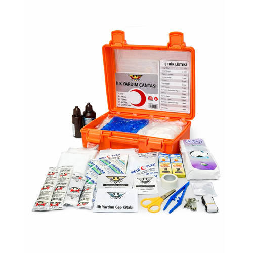 Araç İlk Yardım Çantası Acil Müdahale Seti – TSE Standartlarına Uygun Otomobil İlk Yardım Kiti