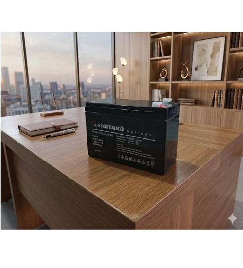 YİĞİT12V 9Ah AGM AKÜ Ebatlar: 150x65x90mm 2026 ÜRETİM