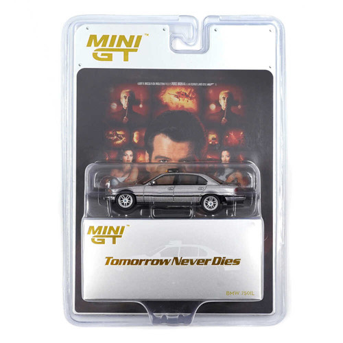 BMW 750iL Tomorrow Never Dies James Bond 007 1:64 Diecast Model Araba Blister MGT00902-007E