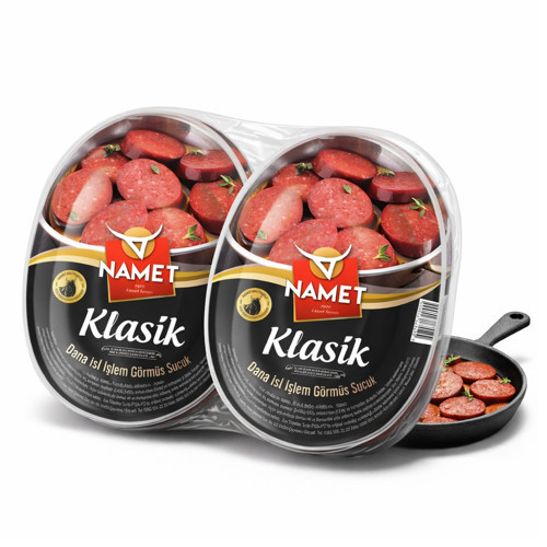 Klasik Dana Kangal Sucuk 200 gr 2 li Paket