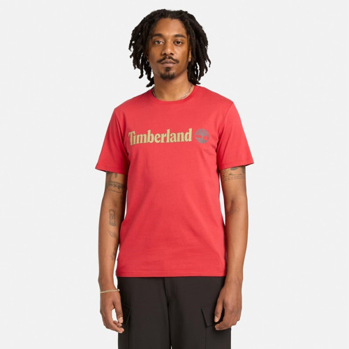 Kennebec River Linear Logo Erkek T-Shirt