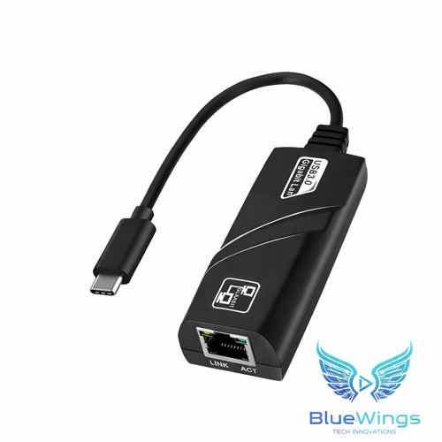 Type-C To Ethernet Dönüştürücü 1000 Mbps | Usb 3.0 Gigabit Lan Adaptör | Macbook, Laptop, Tablet Uyumlu Hızlı İnternet Adaptörü